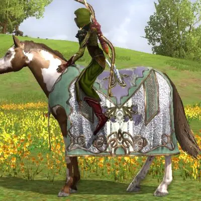 Steed of Spring Gardens - Mithril Horse