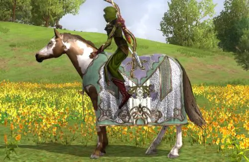 Steed of Spring Gardens - Mithril Horse