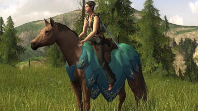 Steed of the Summer Sea - Mithril Coins Mount from Farmers Faire