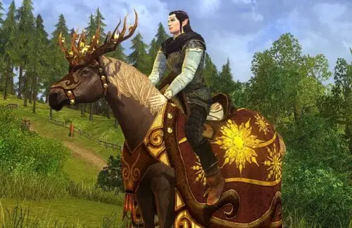 Steed of Winter's Light - Mithril Coins only Mount