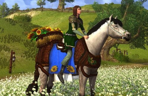 Sunflower Steed - a Past Summer Mount now for Mithril Coins