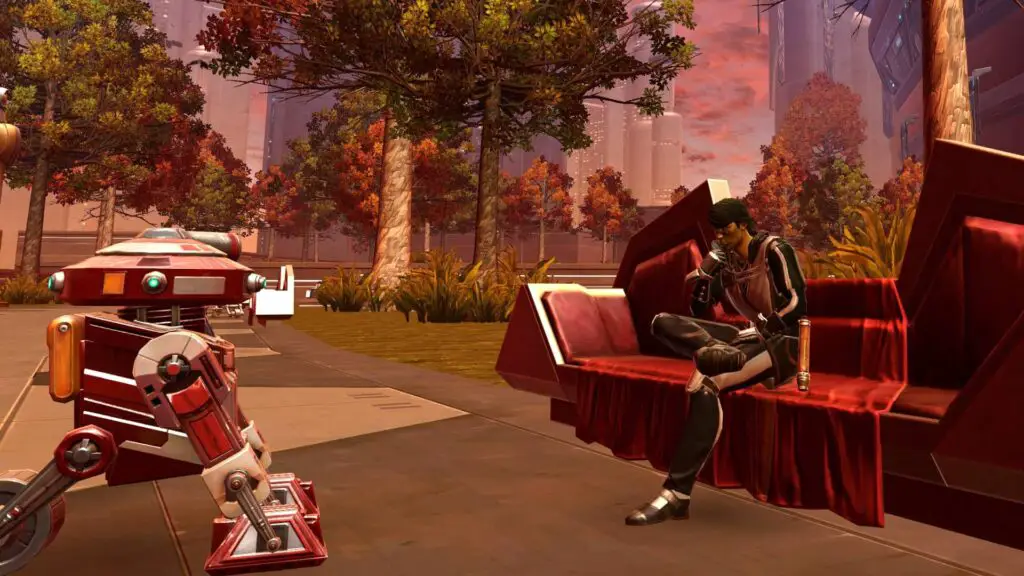 I'm having a rest from doing SWTOR Content
