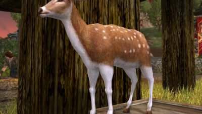 LOTRO Spotted Woodland Fawn - Cosmetic Pet - Farmers Faire