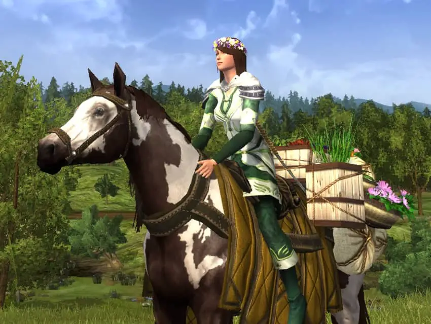 Steed of the Shimmering Breeze - LOTRO 2020 Farmers Faire Mount