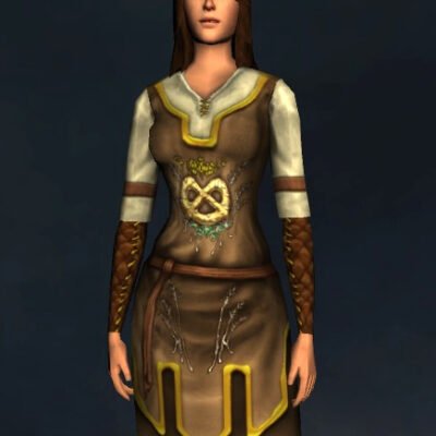 Harvest-Brew Long-Sleeved Tunic and Trousers - Upper Body Cosmetic