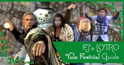 LOTRO Yule Festival 2021 Guide - All the Yuletide Quests, Mounts, Cosmetics and Winter fun!