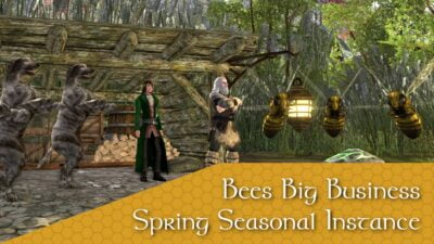LOTRO Bees Big Business - Spring Festival Instance for Festivity Tokens