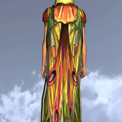 Hooded Cloak of the Moth - LOTRO Spring Festival Back Cosmetic