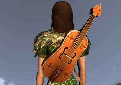 Sprightly Fiddle - Musical Instrument and Cosmetic Weapon - LOTRO Spring Festival