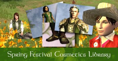 LOTRO Spring Festival Outfit Cosmetics - Screenshot Pictures to Help You