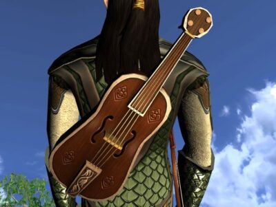 LOTRO Bardic Fiddle - Anniversary Musical Instrument and Cosmetic Weapon