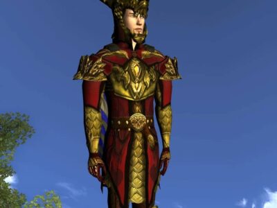 Breastplate of the Unflagging Dragon, LOTRO Anniversary Upper Body Cosmetic