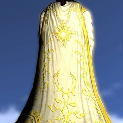 LOTRO Cloak of the Shining Star - Anniversary Back Cosmetic