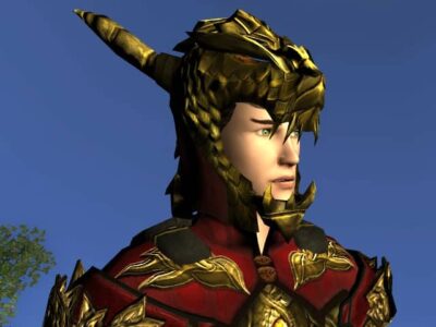LOTRO Helm of the Unflagging Dragon - Anniversary Head Cosmetic