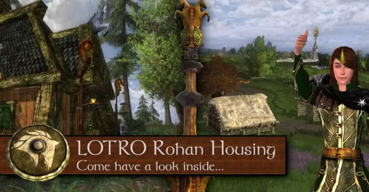 LOTRO Rohan Housing Guide - Kingstead Meadow and Eastfold Hills Premium Housing