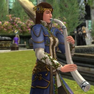 LOTRO Summer Celebration Horn - Midsummer Musical Instrument / Cosmetic Weapon