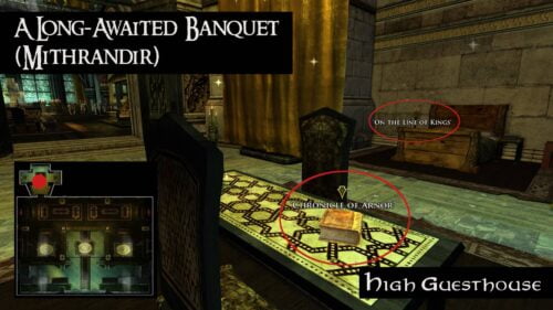 Location of the books for Mithrandir's Banquet Quest