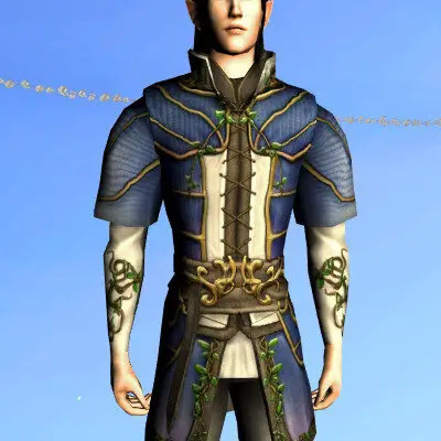 Tunic of Entwining Blossoms - Male Elf