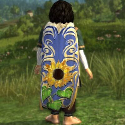 LOTRO Sunflower Cloak - Farmer's Faire Back Cosmetic