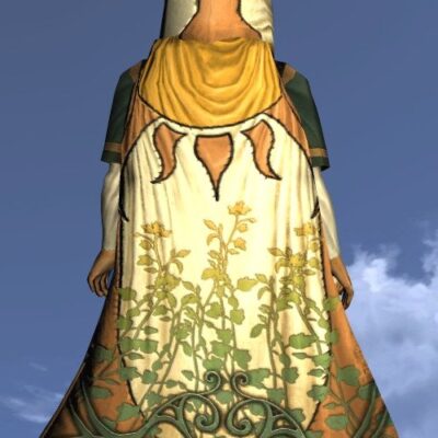 LOTRO Hooded Cloak of the Midsummer - Farmers Faire Back Cosmetic