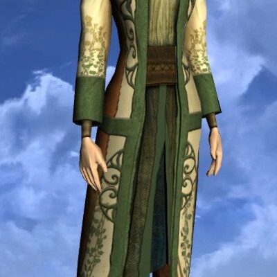 LOTRO Robe of the Midsummer - Female High Elf