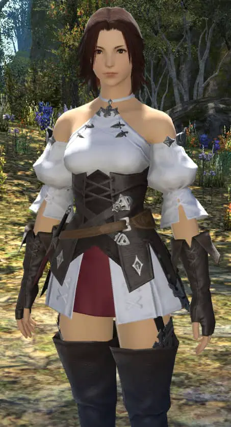 Wifey's completed Female Hyur in FFXIV