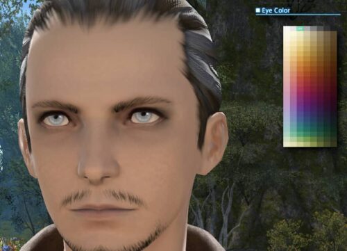 Trying to get my grey eye colour and dark eyes right is difficult in FFXIV