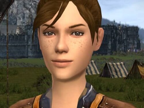 Adding Freckles in LOTRO Character Creation