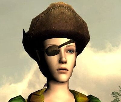 LOTRO Mariner's Hat and Eyepatch - Head Cosmetic - Tale of a Shipwrecked Mariner