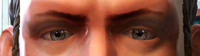 Setting my mostly-grey eye colour in SWTOR