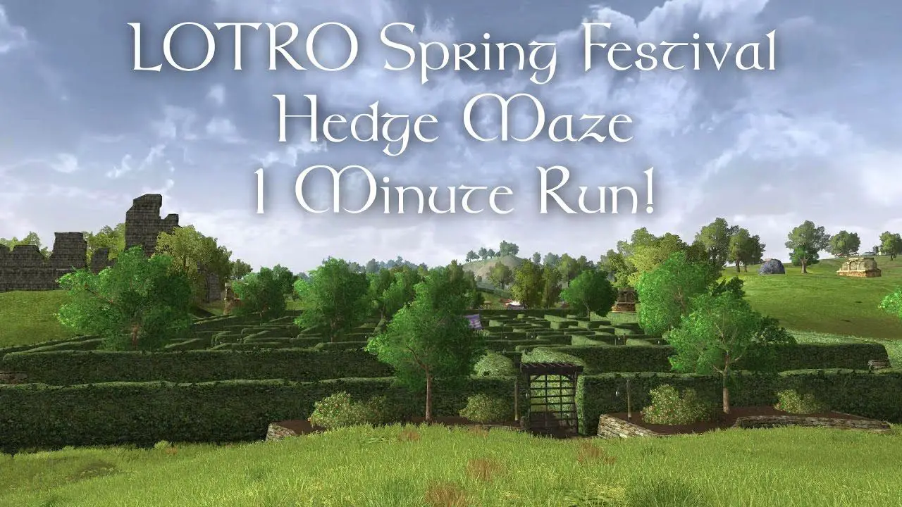 LOTRO Spring Festival 2024 Events and Mounts FibroJedi
