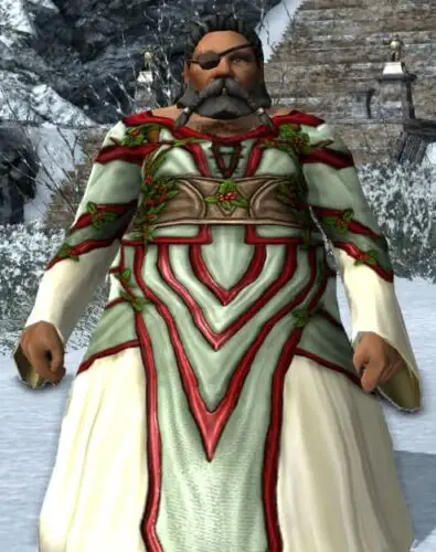 LOTRO Gown of Shire Holly - Dwarf