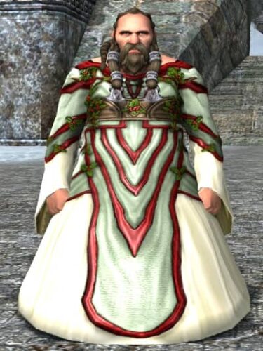 LOTRO Gown of Shire Holly - Stout-Axe Dwarf