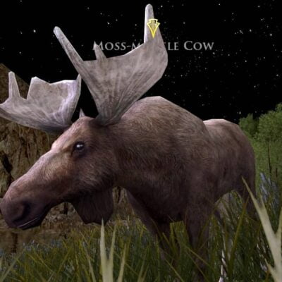 LOTRO Moss-Mantle Cow - Wildwood of Bree-land