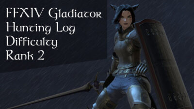 FFXIV Gladiator Hunting Log Rank 2 (Difficulty 2) - Guide and Maps