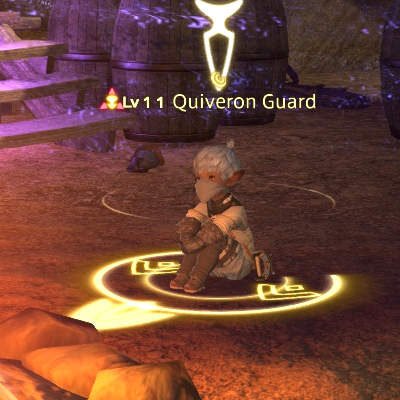 FFXIV Quiveron Guard Gladiator (GLA) Hunting Log Rank 2 target