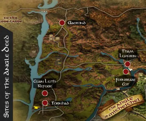LOTRO Sites of the Angle Deed Map