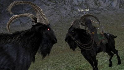 Windfells Goat vs Druggavar, Enedwaith, LOTRO
