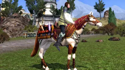LOTRO Fireworks-laden Steed | Anniversary Mithril Coins Mount