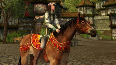 LOTRO Steed of the Jester - Spring Festival Mount - for Flowers