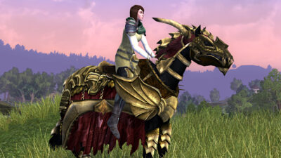 LOTRO Steed of the Unflagging Dragon | Anniversary Mount