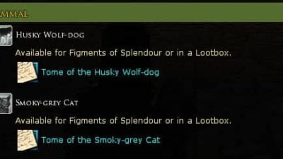 The Pets Plugin lets you see where to obtain them.