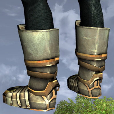Boots of Crystal Resolve - Back View