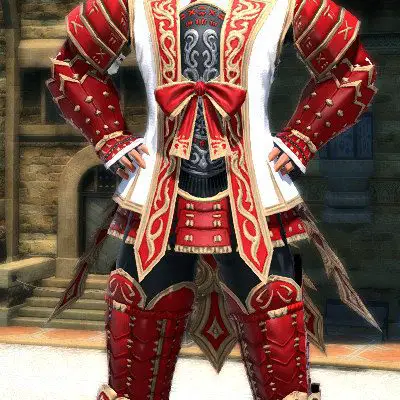 Amatsu Outfit (Front) - Male Miqo'te