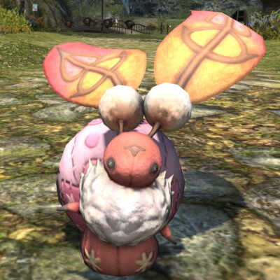 FFXIV Hatching Bunny Minion Pet - Face On