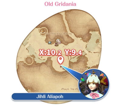 Start FFXIV Hatching-Tide 2022 in Old Gridania by speaking with Jihli Aliapoh