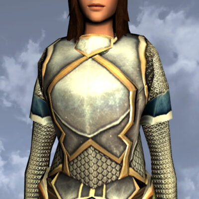 LOTRO Chestplate of Crystal Resolve - 15th Anniversary Upper Body Cosmetic