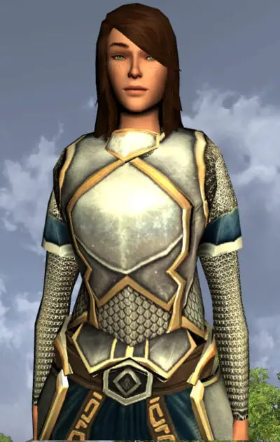 LOTRO Chestplate of Crystal Resolve - 15th Anniversary Upper Body Cosmetic