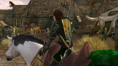 LOTRO Fancy Elven Quiver - dyed Rivendell Green