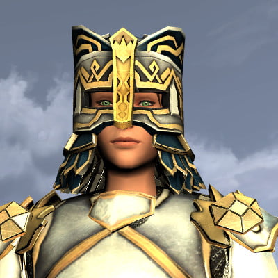 LOTRO Helm of Crystal Resolve - 15th Anniversary Head Cosmetic